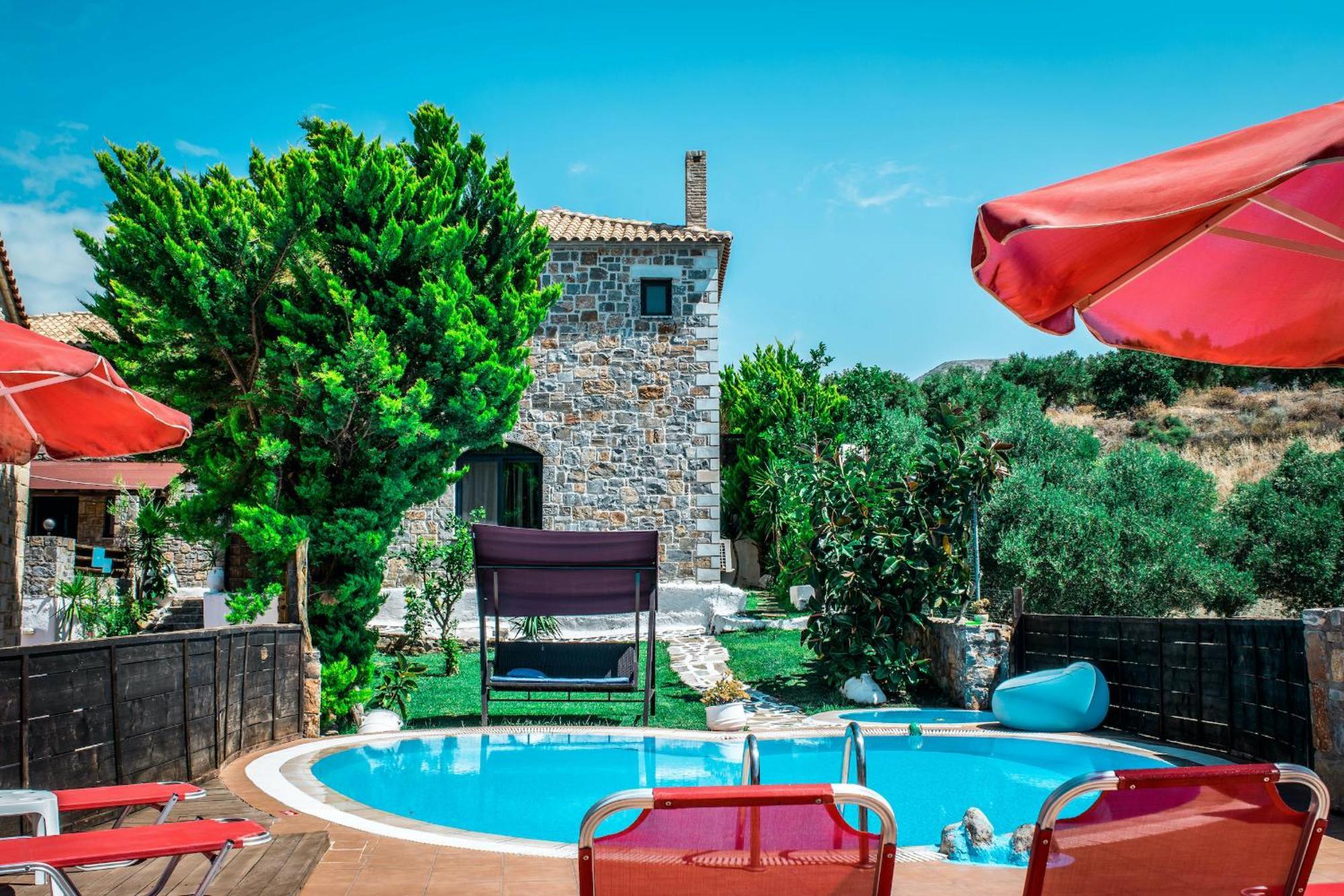 Niriides Luxury Villas Limenas Chersonisou Exterior foto
