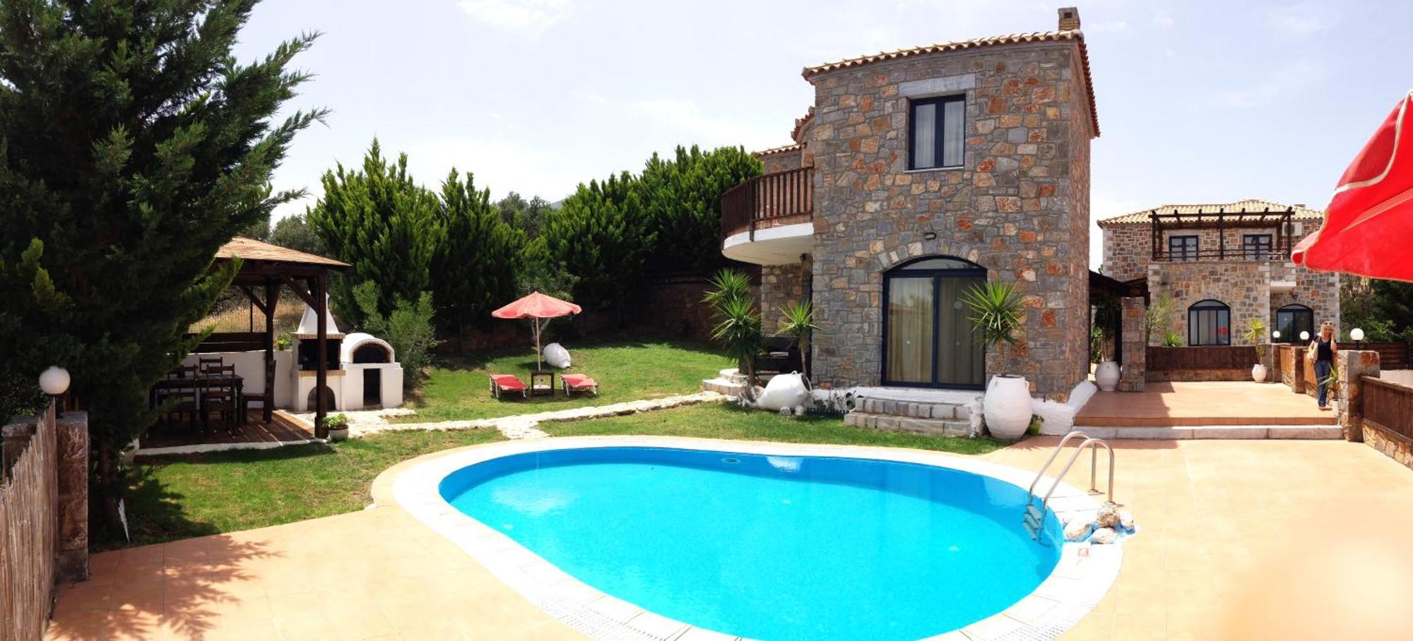 Niriides Luxury Villas Limenas Chersonisou Exterior foto