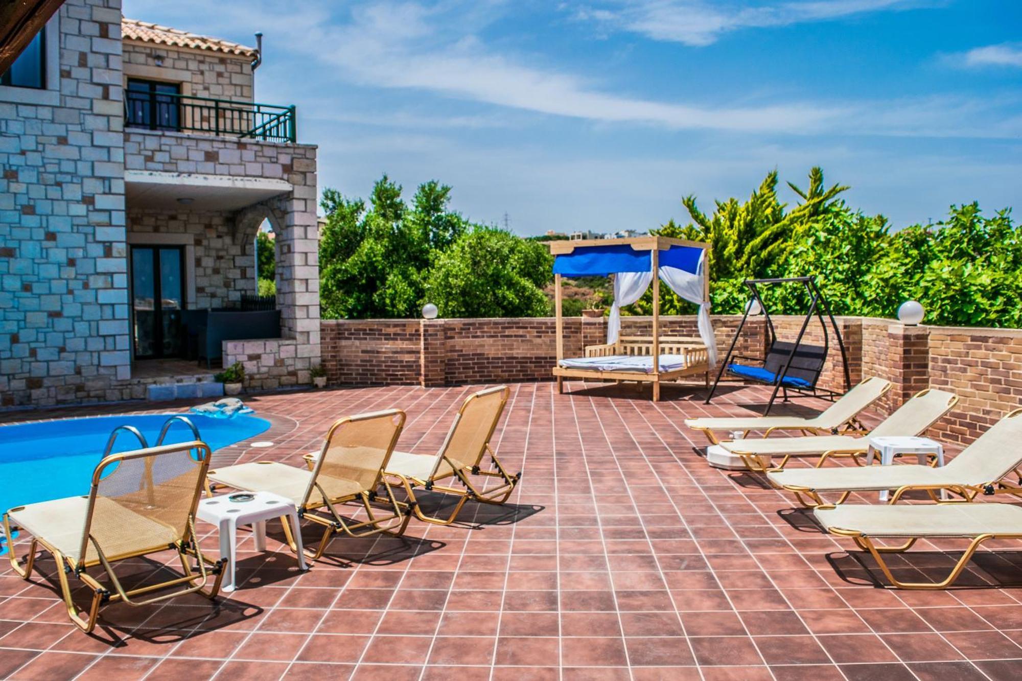 Niriides Luxury Villas Limenas Chersonisou Exterior foto